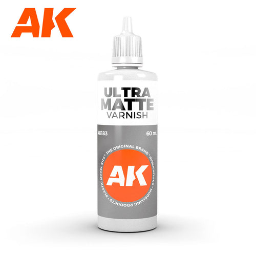 AK Interactive Ultra Matte Finish Top Quality Varnish 60ml Bottle