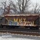 N Scale OFOX White/Black Freight Car Patch Outs Decal Set