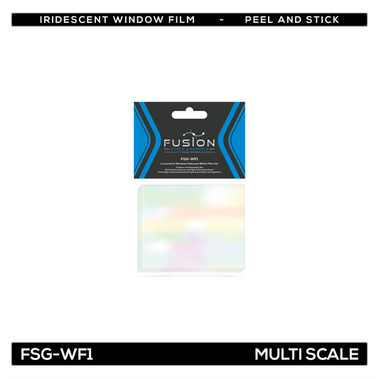 FRA Locomotive Window Glazing Iridescent Film Effect Set