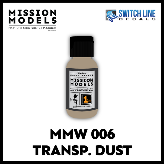 Mission Models Paint Transparent Dust 1 1oz