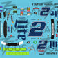 3 Amigos Decals #2 Miller Lite #Cheers Dale Jr Ford Fusion 1:24 NEON Decal Set - 1