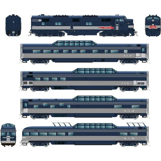 HO Scale Rapido GM Train of Tomorrow DCC Ready PREORDER