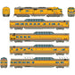 HO Scale Rapido GM Train of Tomorrow (Union Pacific) DCC with Sound Full Set PREORDER