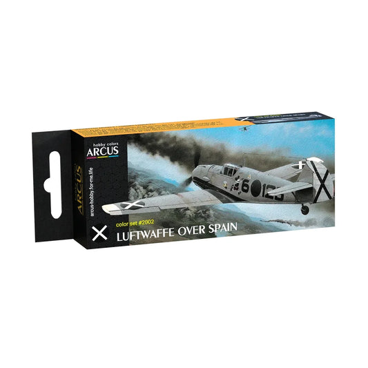 Arcus Hobby Colors Luftwaffe over Spain Paint Set - Fusion Scale Hobbies