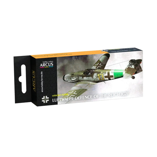 Arcus Hobby Colors Luftwaffe Defence of The Reich JG27 Paint Set - Fusion Scale Hobbies