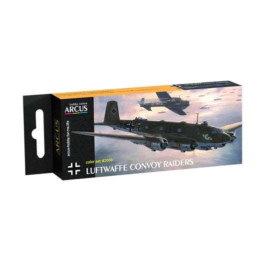 Arcus Hobby Colors Luftwaffe Convoy Raiders Paint Set - Fusion Scale Hobbies