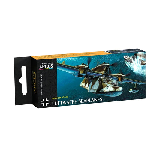 Arcus Hobby Colors Luftwaffe Seaplanes Paint Set - Fusion Scale Hobbies