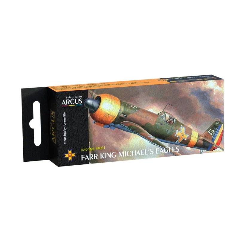 Arcus Hobby Colors FARR King Michael's Eagles Paint Set - Fusion Scale Hobbies