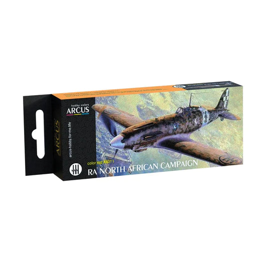 Arcus Hobby Colors RA North African Campaign Paint Set - Fusion Scale Hobbies