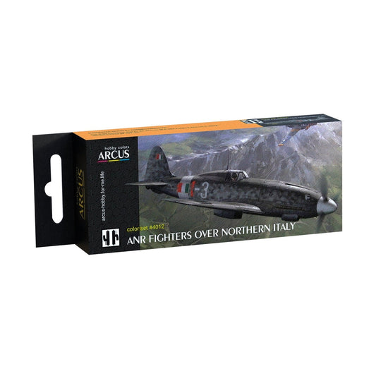 Arcus Hobby Colors ANR Fighters Over Northern Italy Paint Set - Fusion Scale Hobbies