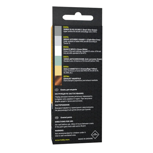 Arcus Hobby Colors RA Defence of The Metropolis Paint Set - Fusion Scale Hobbies