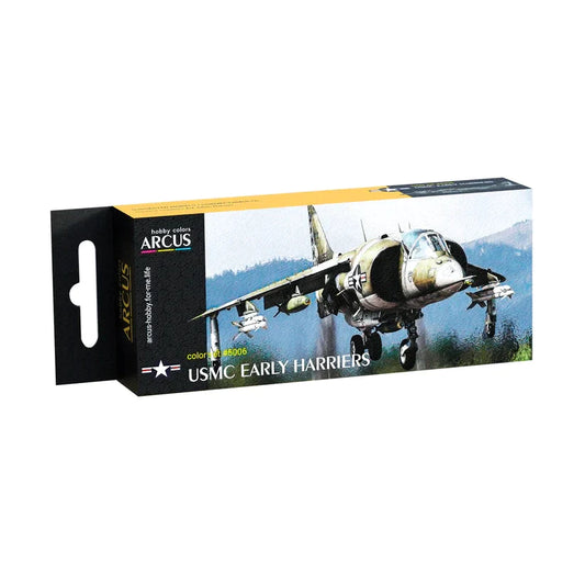 Arcus Hobby Colors USMC Early Harriers Paint Set - Fusion Scale Hobbies
