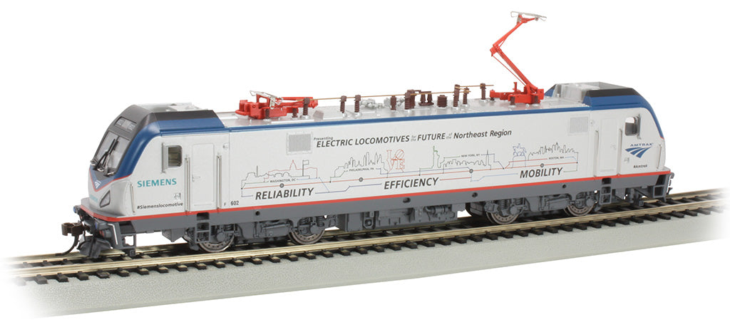 HO Scale Bachmann AMTRAK #602 MOBILITY SCHEME - SIEMENS ACS-64 - DCC SOUND