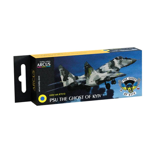 Arcus Hobby Colors PSU The Ghost of Kyiv Paint Set - Fusion Scale Hobbies
