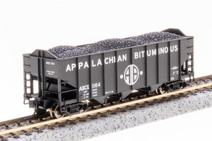 N Scale Broadway Limited Appalachian Bituminous 3 Bay Coal Car 2 Pack