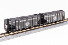 Load image into Gallery viewer, N Scale Broadway Limited Appalachian Bituminous 3 Bay Coal Car 2 Pack