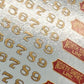 0.25mm White Stripes Decal Set 185mm Tall