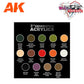 AK Interactive Wargame Starter Set - Battle Orc (14 Colors & 1 Figure) - Fusion Scale Hobbies