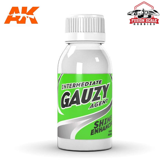 AK Interactive Intermediate Gauzy Agent Shine Enhancer - Fusion Scale Hobbies