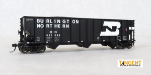 HO Scale Tangent Scale Models Burlington Northern PS 4000 Coal Car