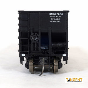 HO Scale Tangent Scale Models Burlington Northern PS 4000 Coal Car