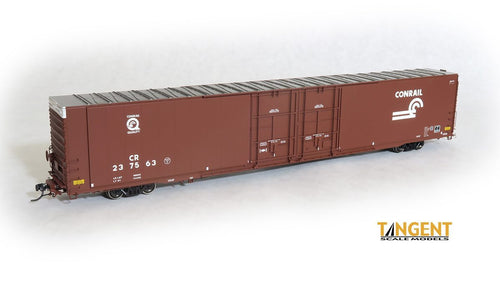 HO Scale Tangent 86' High Cube Boxcar Conrail