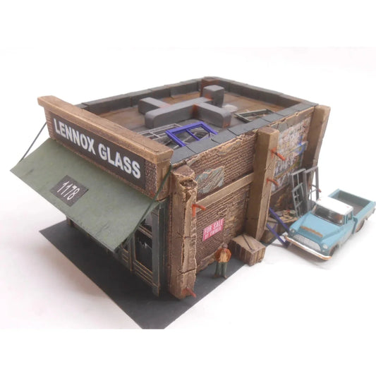 Downtown Deco HO Scale Lennox Glass DD1083