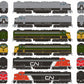 HO Scale Rapido CN & IC Executive Units PREORDER