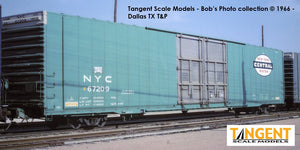 HO Scale Tangent 86' High Cube Boxcar New York Central