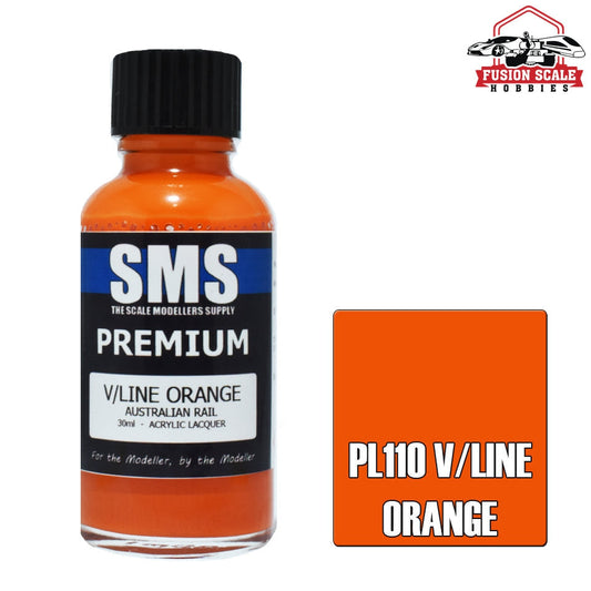 Scale Modelers Supply Premium V Line Orange 30ml