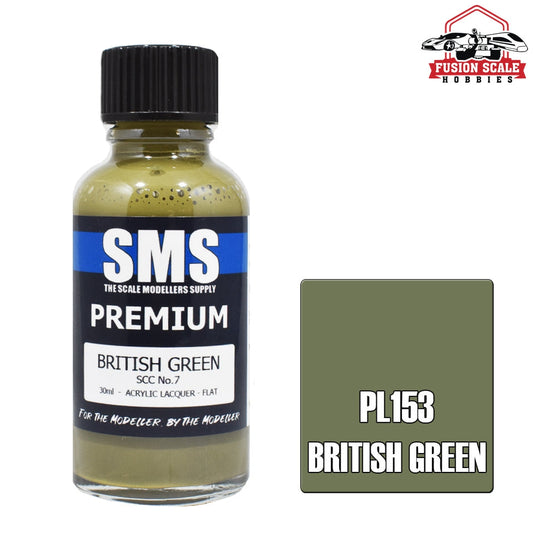 Scale Modelers Supply Premium Green Scc No 7 30ml