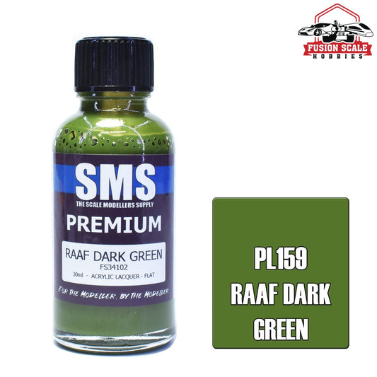Scale Modelers Supply Premium Raaf Dark Green 30ml
