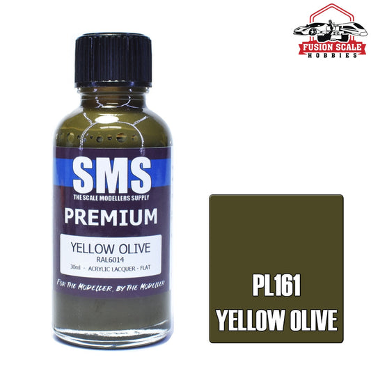 Scale Modelers Supply Premium Yellow Olive 30ml