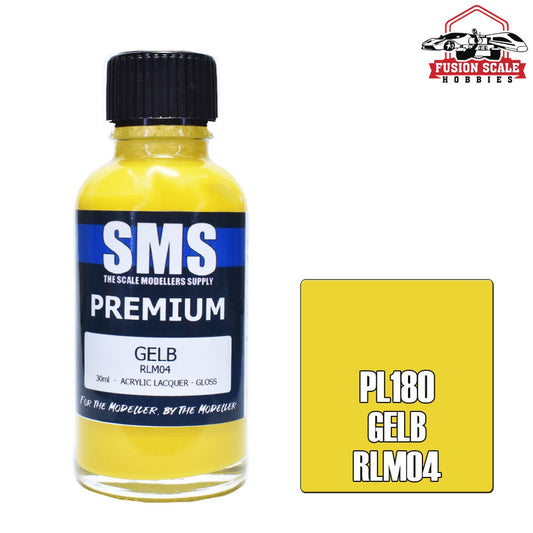Scale Modelers Supply Premium Gelb Rlm 30ml