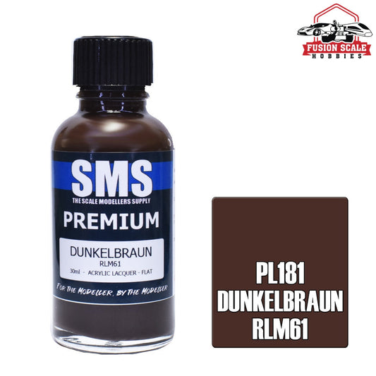 Scale Modelers Supply Premium Dunkelbraun Rlm 30ml