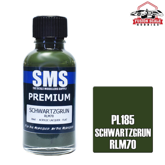 Scale Modelers Supply Premium Schwartzgrun Rlm 30ml