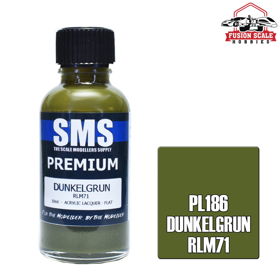 Scale Modelers Supply Premium Dunkelgrun Rlm 30ml