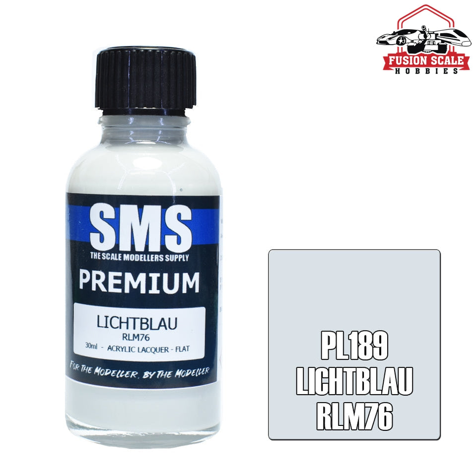 Scale Modelers Supply Premium Lichtblau Rlm 30ml