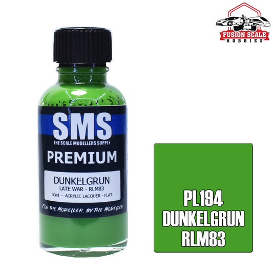 Scale Modelers Supply Premium Dunkelgrun Rlm 30ml