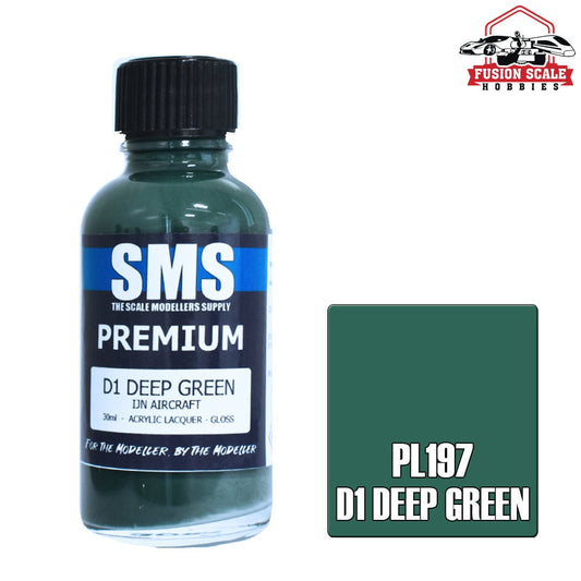 Scale Modelers Supply Premium D Deep Green 30ml