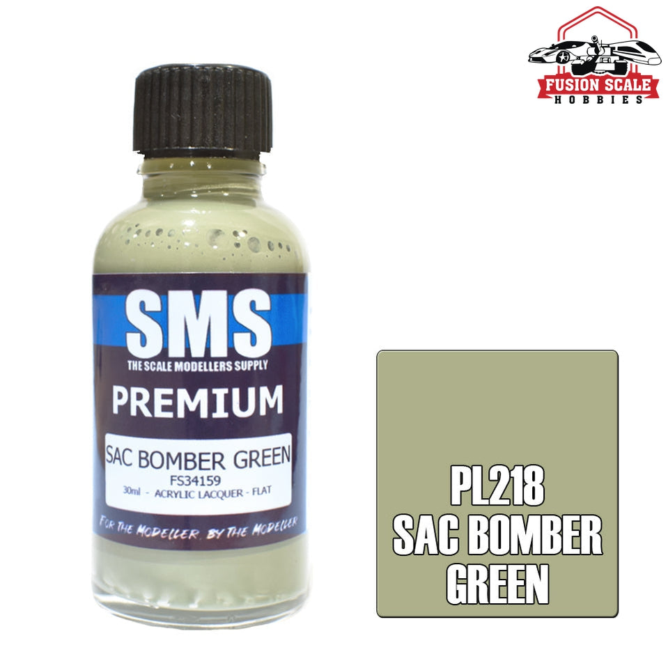 Scale Modelers Supply Premium Sac Bomber Green 30ml