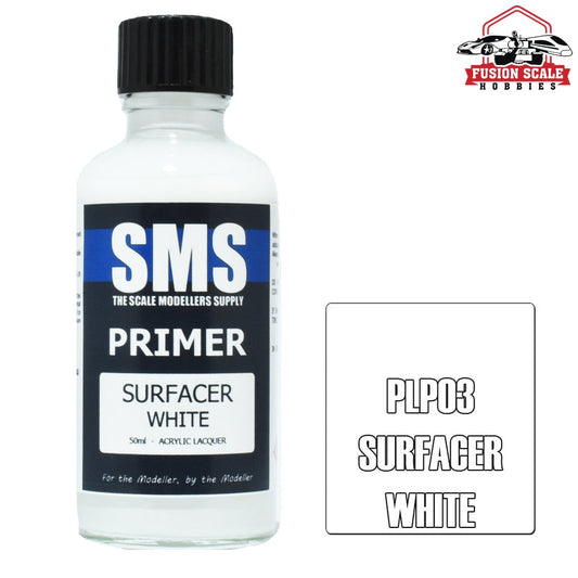 Scale Modelers Supply Primer Surfacer White 50ml