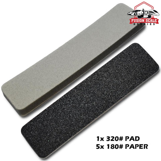 Scale Modelers Supply Sanding Plate Refill Coarse Pad