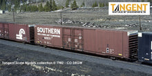 Load image into Gallery viewer, HO Scale Tangent 86&#39; High Cube Boxcar Southern