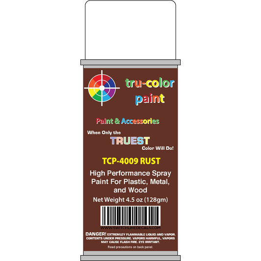 Tru Color Paint TCP 4009 Rust Spray Can 4.5 oz Spray Can