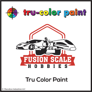 Tru Color Paint Flat Brushable Brown 1oz