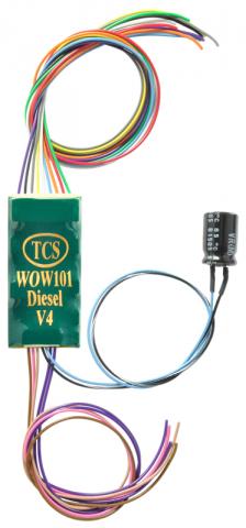 HO Scale TCS WOW SOUND Diesel