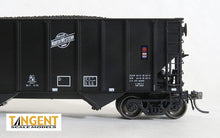 Load image into Gallery viewer, HO Scale Tangent CNW Black Delivery 1975+ PS 4000 Coal Car