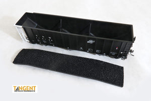 HO Scale Tangent CNW Black Delivery 1975+ PS 4000 Coal Car