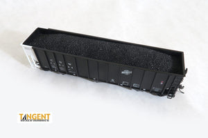 HO Scale Tangent CNW Black Delivery 1975+ PS 4000 Coal Car